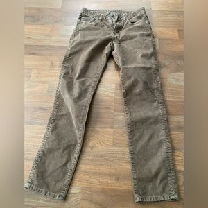 American Eagle Flex Brown Corduroy Pants 29x30